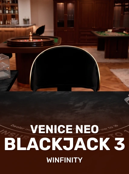 Venice Neo Blackjack 3 game tile