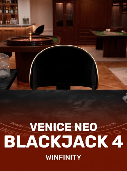 Venice Neo Blackjack 4 game tile